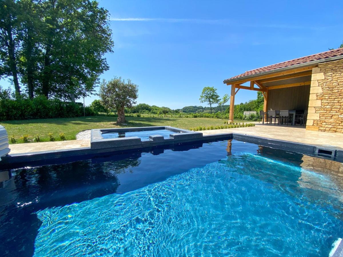 Villa Moderne , Neuve Piscine Jacuzzi . Sarlat-la-Canéda Exterior foto